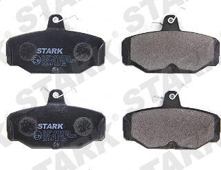 Stark SKBP-0010381 - Комплект спирачно феродо, дискови спирачки vvparts.bg