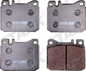 Stark SKBP-0010334 - Комплект спирачно феродо, дискови спирачки vvparts.bg