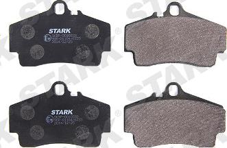 Stark SKBP-0010333 - Комплект спирачно феродо, дискови спирачки vvparts.bg