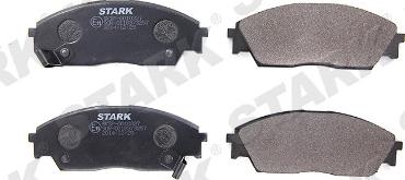 Stark SKBP-0010327 - Комплект спирачно феродо, дискови спирачки vvparts.bg