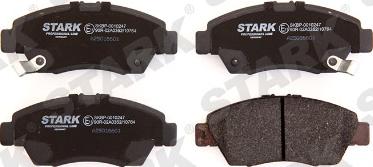 Stark SKBP-0010247 - Комплект спирачно феродо, дискови спирачки vvparts.bg