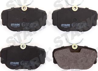 Stark SKBP-0010227 - Комплект спирачно феродо, дискови спирачки vvparts.bg