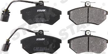 Stark SKBP-0011031 - Комплект спирачно феродо, дискови спирачки vvparts.bg