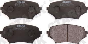Stark SKBP-0011196 - Комплект спирачно феродо, дискови спирачки vvparts.bg