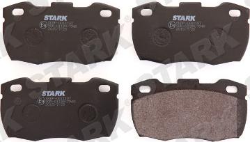 Stark SKBP-0011197 - Комплект спирачно феродо, дискови спирачки vvparts.bg