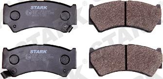 Stark SKBP-0011108 - Комплект спирачно феродо, дискови спирачки vvparts.bg