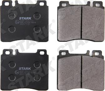 Stark SKBP-0011111 - Комплект спирачно феродо, дискови спирачки vvparts.bg