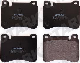 Stark SKBP-0011241 - Комплект спирачно феродо, дискови спирачки vvparts.bg