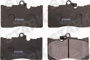 Stark SKBP-0011203 - Комплект спирачно феродо, дискови спирачки vvparts.bg