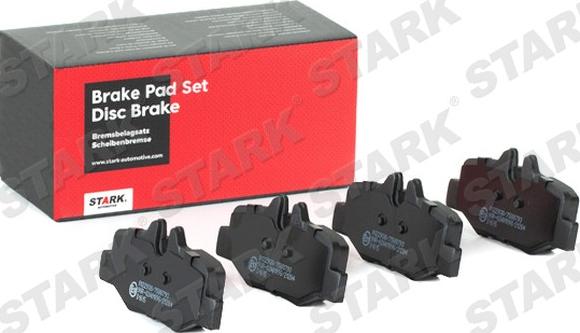 Stark SKBP-0012266 - Комплект спирачно феродо, дискови спирачки vvparts.bg