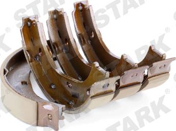 Stark SKBS-0450158 - Комплект спирачна челюст, ръчна спирачка vvparts.bg