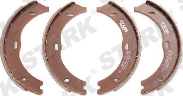 Stark SKBSP-0440007 - Комплект спирачна челюст, ръчна спирачка vvparts.bg