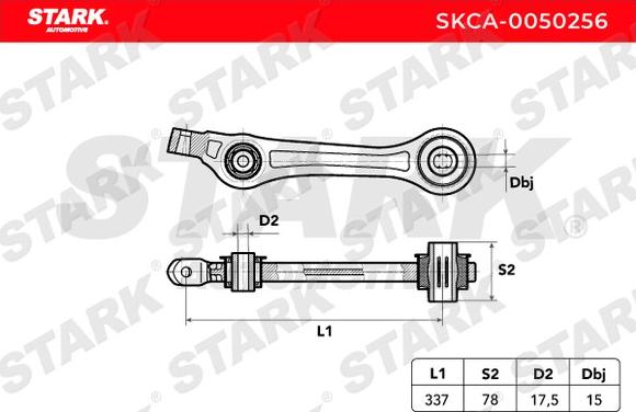 Stark SKCA-0050256 - Носач, окачване на колелата vvparts.bg