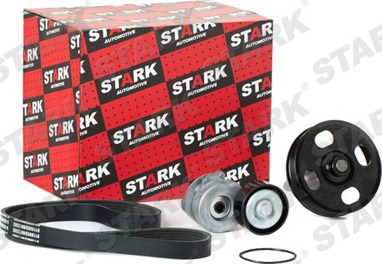 Stark SKPRB-51660081 - Водна помпа + комплект пистови ремъци клиновидно оребряване vvparts.bg