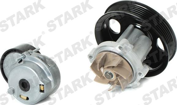 Stark SKPRB-51660081 - Водна помпа + комплект пистови ремъци клиновидно оребряване vvparts.bg