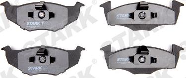 Stark SKVW-1015 - Комплект спирачно феродо, дискови спирачки vvparts.bg