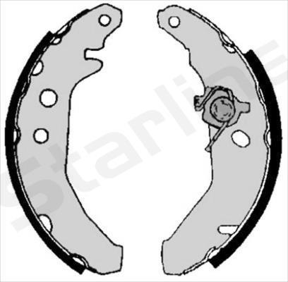 Starline BC 05740 - Комплект спирачна челюст vvparts.bg