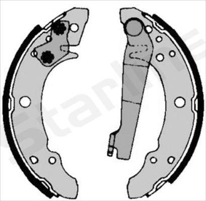 Starline BC 00140 - Комплект спирачна челюст vvparts.bg