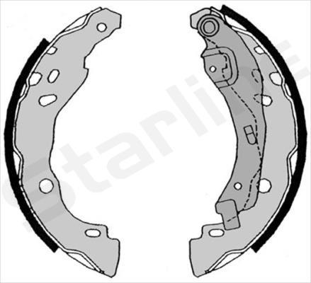 Starline BC 08630 - Комплект спирачна челюст vvparts.bg