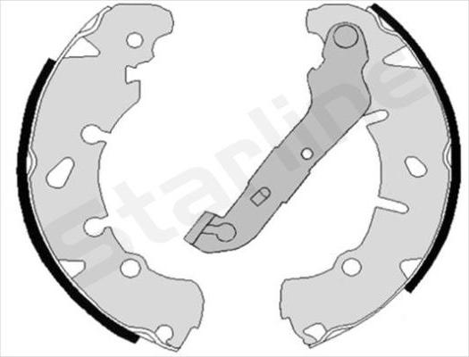 Starline BC 08170 - Комплект спирачна челюст vvparts.bg