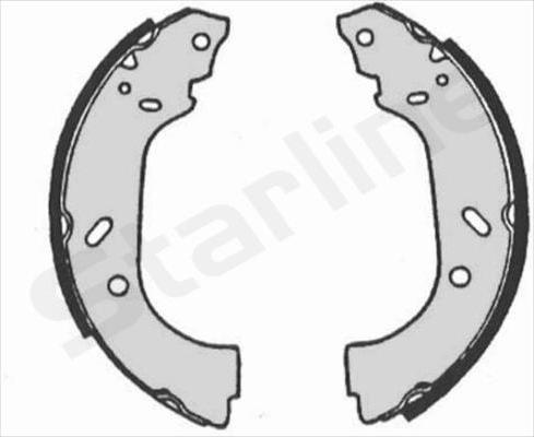 Starline BC 07150 - Комплект спирачна челюст vvparts.bg