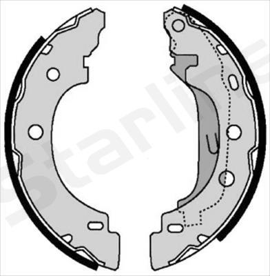 Starline BC 07330 - Комплект спирачна челюст vvparts.bg