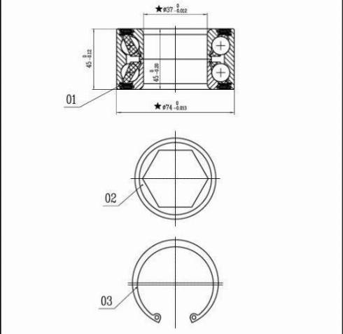 Starline LO 01326 - Колесен лагер vvparts.bg