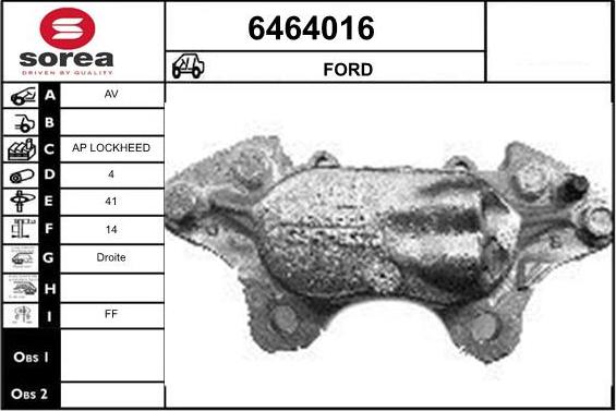 STARTCAR 6464016 - Спирачен апарат vvparts.bg