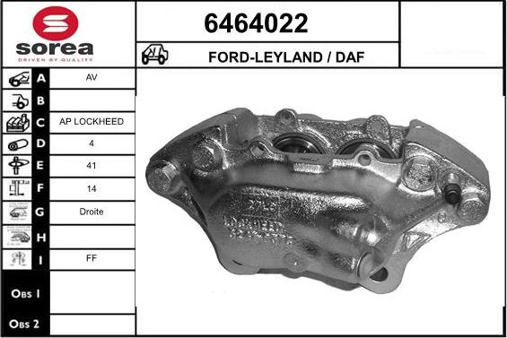 STARTCAR 6464022 - Спирачен апарат vvparts.bg