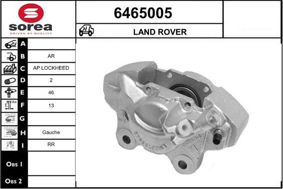 STARTCAR 6465005 - Спирачен апарат vvparts.bg