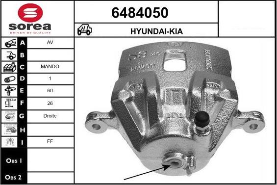 STARTCAR 6484050 - Спирачен апарат vvparts.bg