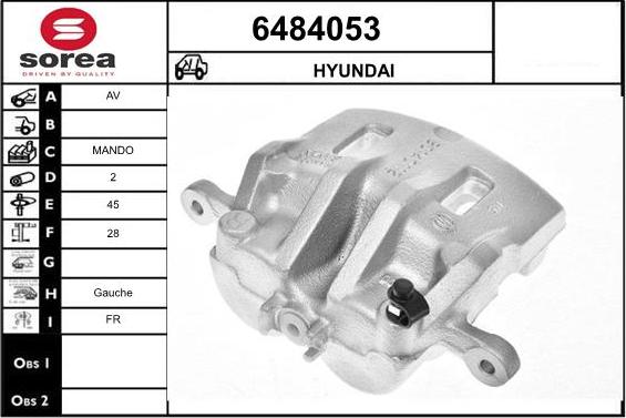 STARTCAR 6484053 - Спирачен апарат vvparts.bg