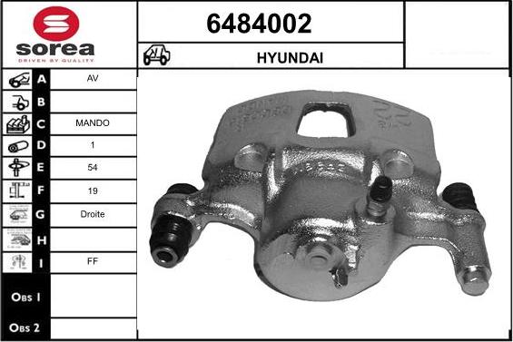 STARTCAR 6484002 - Спирачен апарат vvparts.bg