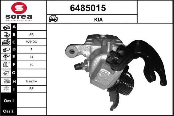 STARTCAR 6485015 - Спирачен апарат vvparts.bg