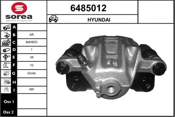 STARTCAR 6485012 - Спирачен апарат vvparts.bg