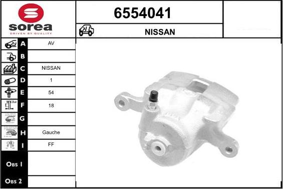 STARTCAR 6554041 - Спирачен апарат vvparts.bg