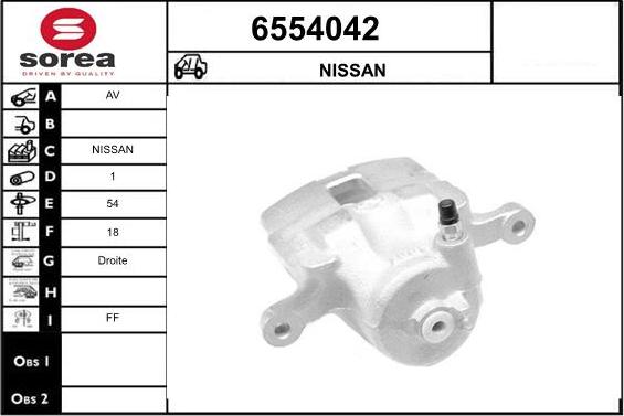 STARTCAR 6554042 - Спирачен апарат vvparts.bg