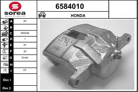 STARTCAR 6584010 - Спирачен апарат vvparts.bg