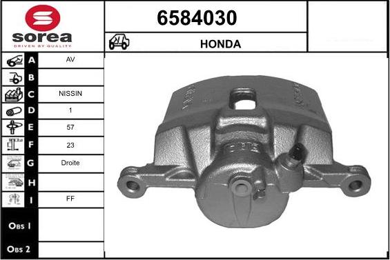 STARTCAR 6584030 - Спирачен апарат vvparts.bg