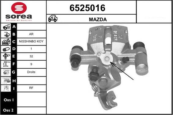 STARTCAR 6525016 - Спирачен апарат vvparts.bg