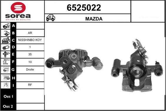 STARTCAR 6525022 - Спирачен апарат vvparts.bg