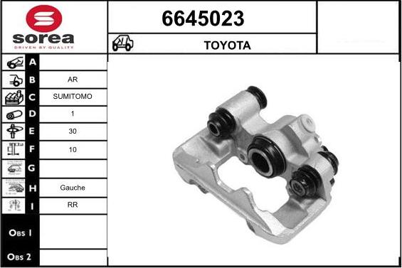 STARTCAR 6645023 - Спирачен апарат vvparts.bg