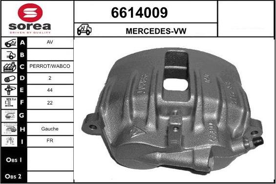 STARTCAR 6614009 - Спирачен апарат vvparts.bg