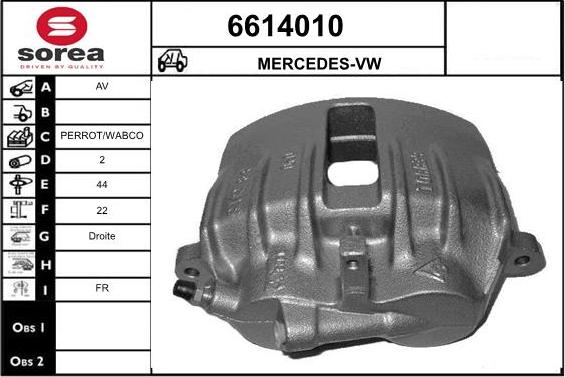 STARTCAR 6614010 - Спирачен апарат vvparts.bg