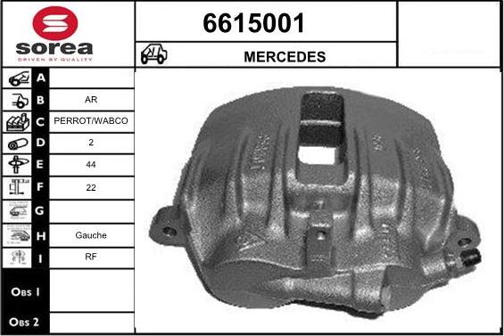 STARTCAR 6615001 - Спирачен апарат vvparts.bg