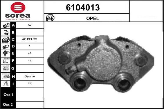 STARTCAR 6104013 - Спирачен апарат vvparts.bg