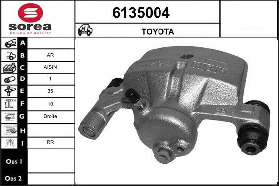 STARTCAR 6135004 - Спирачен апарат vvparts.bg