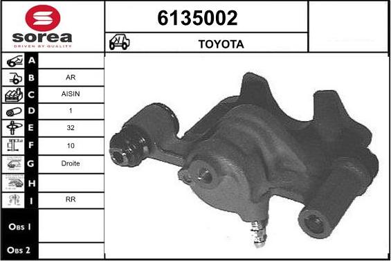 STARTCAR 6135002 - Спирачен апарат vvparts.bg