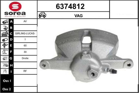 STARTCAR 6374812 - Спирачен апарат vvparts.bg