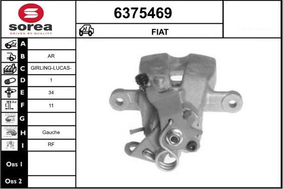 STARTCAR 6375469 - Спирачен апарат vvparts.bg